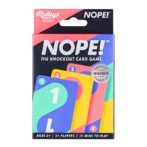 Jogo de Cartas Ridley's Nope! - Diversão Familiar para Crianças a partir de 6 Anos