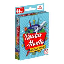 Jogo de Cartas Rouba Monte Volta ao Mundo Pais e Filhos
