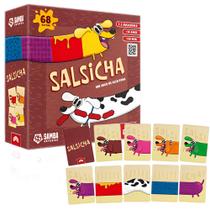 Jogo De Cartas Salsicha Combine E Monte Cachorrinhos Combinacão Lançamento Copag Board Game