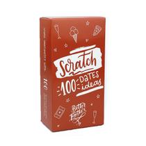 Jogo de cartas Sciatchs 100 Dates Ideas Fun Family para adultos