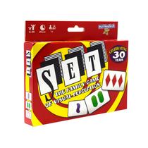 Jogo de cartas SET The Family of Visual Perception Age 8+ com 81 cartas