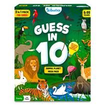Jogo de cartas Skillmatics Guess in 10 Animal Megapack Age 6+ Jogo de cartas Skillmatics Guess in 10 Animal Megapack Age 6+