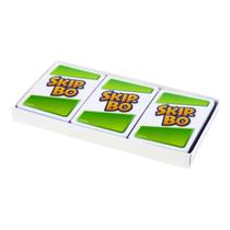 Jogo de Cartas Skip-Bo 162 Cartas 42050 - Mattel Jogo de Cartas Skip-Bo 162 Cartas 42050 - Mattel