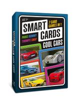 Jogo de Cartas SMART CARDS Carros Incríveis 7 Jogos em 1 Jogo de Cartas SMART CARDS Carros Incríveis 7 Jogos em 1