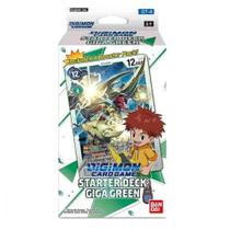 Jogo de cartas Starter Deck Digimon GIGA Green Chromes Bandai