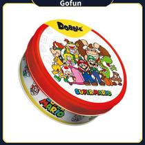 Jogo de cartas Super Mario Dobble com 5 modos de jogo para família