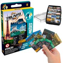 Jogo De Cartas Super Trunfo Países Original 32 Cartas Grow