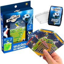 Jogo De Cartas Super Trunfo Seleções do Mundo 32 Cartas