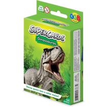 Jogo de Cartas Supercards Dinossauros - 55 Cartas Jogo de Cartas Supercards Dinossauros - 55 Cartas