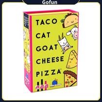 Jogo de cartas Taco Cat Goat Cheese Pizza Cards Kids Age 8+ Jogo de cartas Taco Cat Goat Cheese Pizza Cards Kids Age 8+