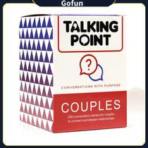 Jogo de cartas Talking Point Couples Pack para jogo de festa em família