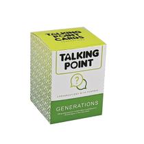 Jogo de cartas Talkings Points Generations Fun Family para adultos