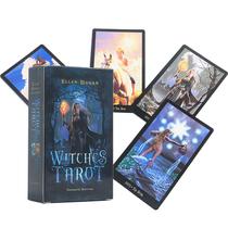 Jogo de cartas Tarot Deck Witches Family Social Enjoy 12x7cm Jogo de cartas Tarot Deck Witches Family Social Enjoy 12x7cm