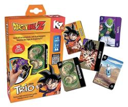 Jogo De Cartas Trio Dragon Ball Z Infantil Jogo De Cartas Trio Dragon Ball Z Infantil
