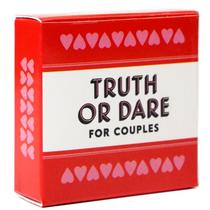 Jogo de cartas Truths Ors Dares para casais, diversão, família e adultos
