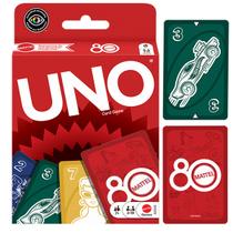 Jogo de Cartas Uno 80th Mattel Ruby Red - Oficial Jogo de Cartas Uno 80th Mattel Ruby Red - Oficial