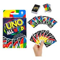 Jogo De Cartas Uno All Wild Original Mattel Hhl33