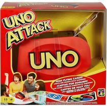 Jogo de cartas Uno Attack com lancador para 2 a 10 jogadores - GXY78 Mattel