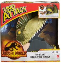 Jogo de Cartas UNO Attack Jurassic World - Mattel Games - 7+ Anos