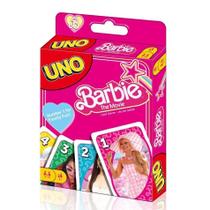 Jogo de Cartas UNO Barbie The Movie Mattel Original Diversão Garantida Jogo de Cartas UNO Barbie The Movie Mattel Original Diversão Garantida