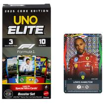 Jogo de Cartas Uno Elite F1 2025 Extenção Adicional - Mattel Jogo de Cartas Uno Elite F1 2025 Extenção Adicional - Mattel