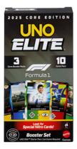 Jogo De Cartas Uno Elite F1 Extenção Adicional Mattel Cards Colorido Português