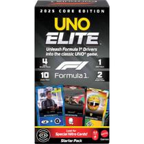 Jogo de Cartas Uno Elite F1 Kit Inicial JLV42 Mattel Jogo de Cartas Uno Elite F1 Kit Inicial JLV42 Mattel