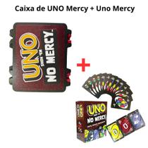 Jogo de Cartas UNO + Estojo de Proteção para Cartas Jogo de Cartas UNO + Estojo de Proteção para Cartas