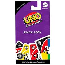 Jogo de Cartas UNO Extensoes Adicionais PACK Empilhar Mattel JCV55 Jogo de Cartas UNO Extensoes Adicionais PACK Empilhar Mattel JCV55