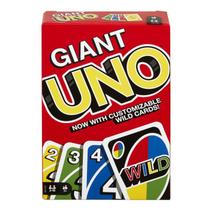 Jogo de cartas - uno gigante - original mattel