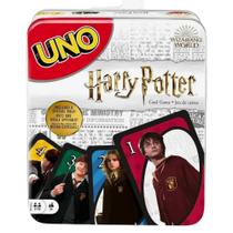 Jogo de Cartas UNO Harry Potter na Lata 112 Cartas FNC43