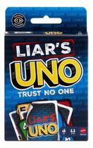 Jogo De Cartas Uno Liars JLH43 2 á 6 Jogadores Mattel Jogo De Cartas Uno Liars JLH43 2 á 6 Jogadores Mattel
