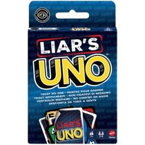 Jogo de Cartas Uno Liars Trust No One JLH43 Mattel