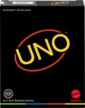 Jogo de Cartas UNO Minimalista Mattel Games - Para Adultos e Adolescentes Jogo de Cartas UNO Minimalista Mattel Games - Para Adultos e Adolescentes