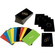 Jogo De Cartas Uno Minimalista Preto Original