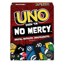 Jogo de Cartas Uno No Mercy Mattel