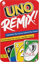 Jogo de Cartas UNO Remix Mattel Games - Com Opções Personalizáveis
