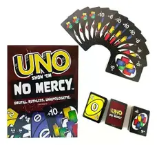 Jogo de Cartas Uno Show em No Mercy C/ 168 Unidades - Mattel Jogo de Cartas Uno Show em No Mercy C/ 168 Unidades - Mattel