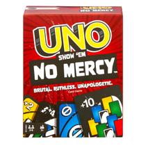 Jogo de Cartas Uno Show 'em No Mercy Mattel 168 cartas Jogo de Cartas Uno Show 'em No Mercy Mattel 168 cartas