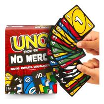 Jogo De Cartas Uno Show No Mercy Sem Piedade Preto Copag