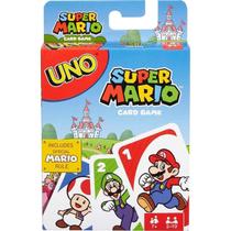 Jogo de cartas Uno Super Mario Bros. Mattel 112 cartas Jogo de cartas Uno Super Mario Bros. Mattel 112 cartas