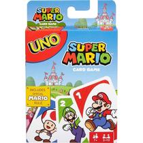 Jogo de cartas Uno Super Mario Bros. Mattel 112 cartas