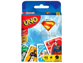 Jogo de Cartas UNO Superman Mattel 113 Peças