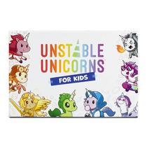 Jogo de cartas Unstable Unicorns for Kids Edition Base Game Jogo de cartas Unstable Unicorns for Kids Edition Base Game