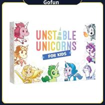 Jogo de cartas Unstable Unicorns for Kids Edition Base Game Jogo de cartas Unstable Unicorns for Kids Edition Base Game