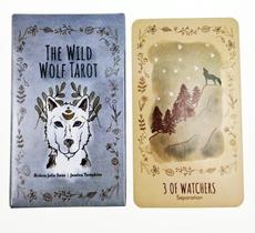 Jogo de cartas Wild Wolf Tarot Family Deck Cards