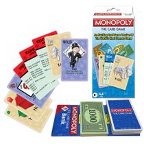 Jogo de cartas Winning Moves Monopoly The Card Game USA Version