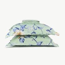 Jogo de Casal Queen Percal 400 Fios 4 Pçs Estampado