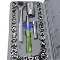 Jogo De Catraca Reversível Jogo Soquetes 40 Pçs Jogo De Catraca Reversível Jogo Soquetes 40 Pçs