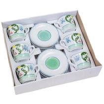 Jogo de Chá 12 Peças - Dec. Jade Jogo de Chá 12 Peças - Dec. Jade